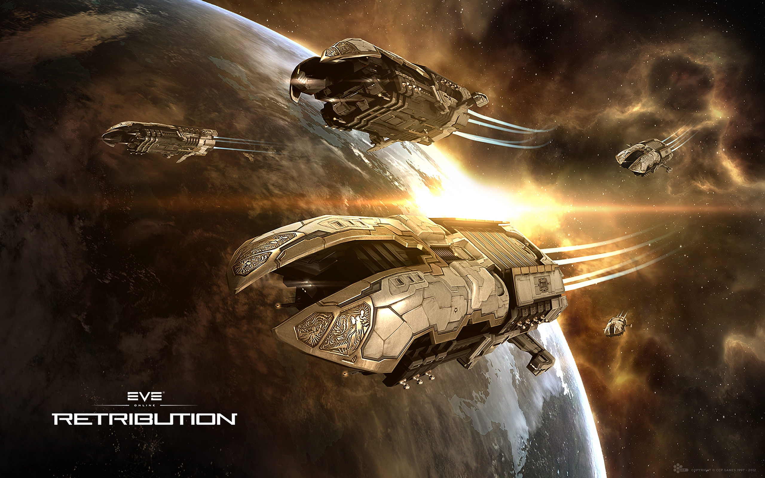 eve wallpaper,spacecraft,outer space,space,digital compositing,cg artwork