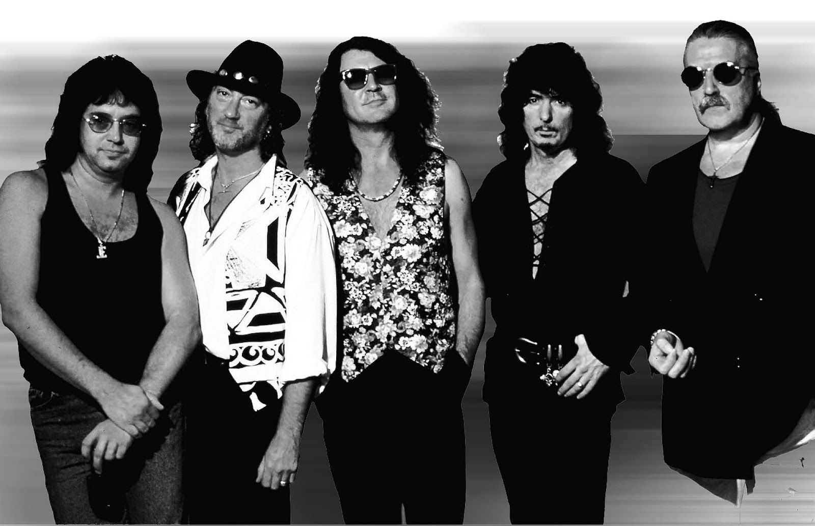 deep purple wallpaper,social group,musical ensemble,event,photography,black and white