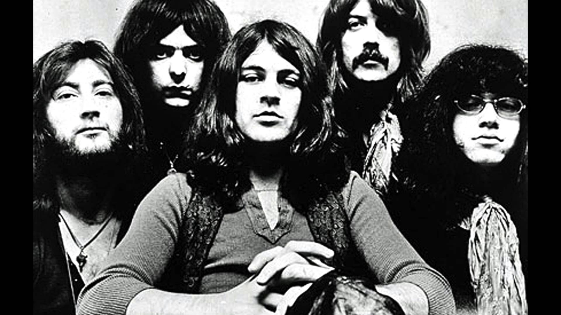 deep purple wallpaper,people,social group,black and white,team