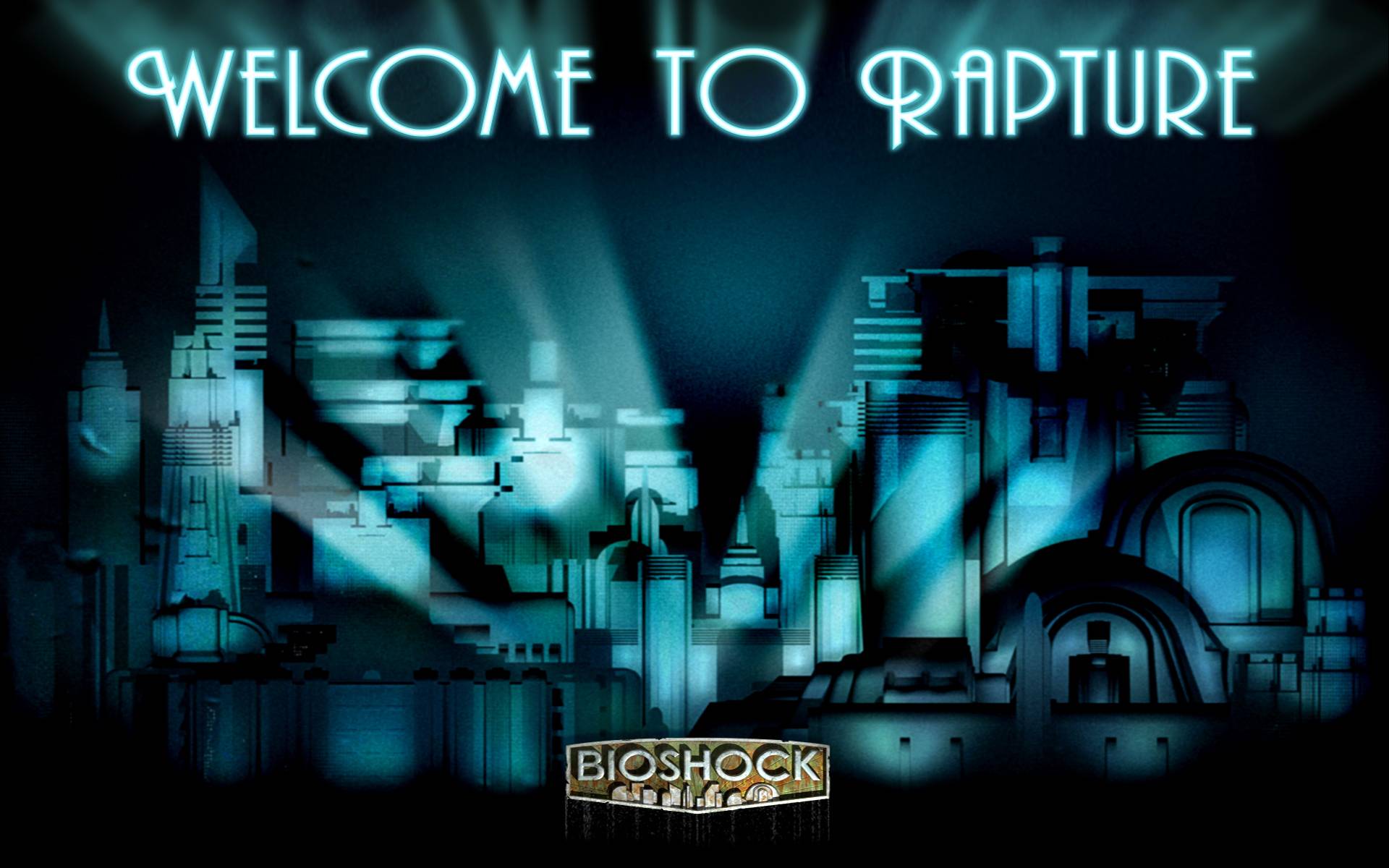 rapture wallpaper,text,font,darkness,graphic design,architecture