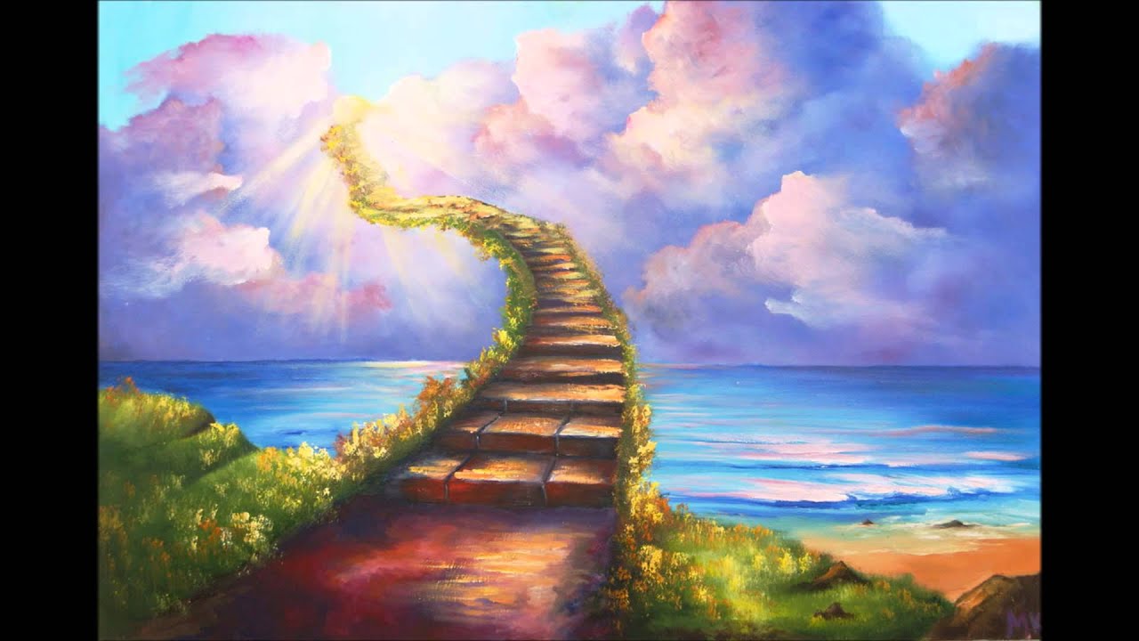 titelbild hintergrundbild,himmel,natur,gemälde,natürliche landschaft,aquarellfarbe