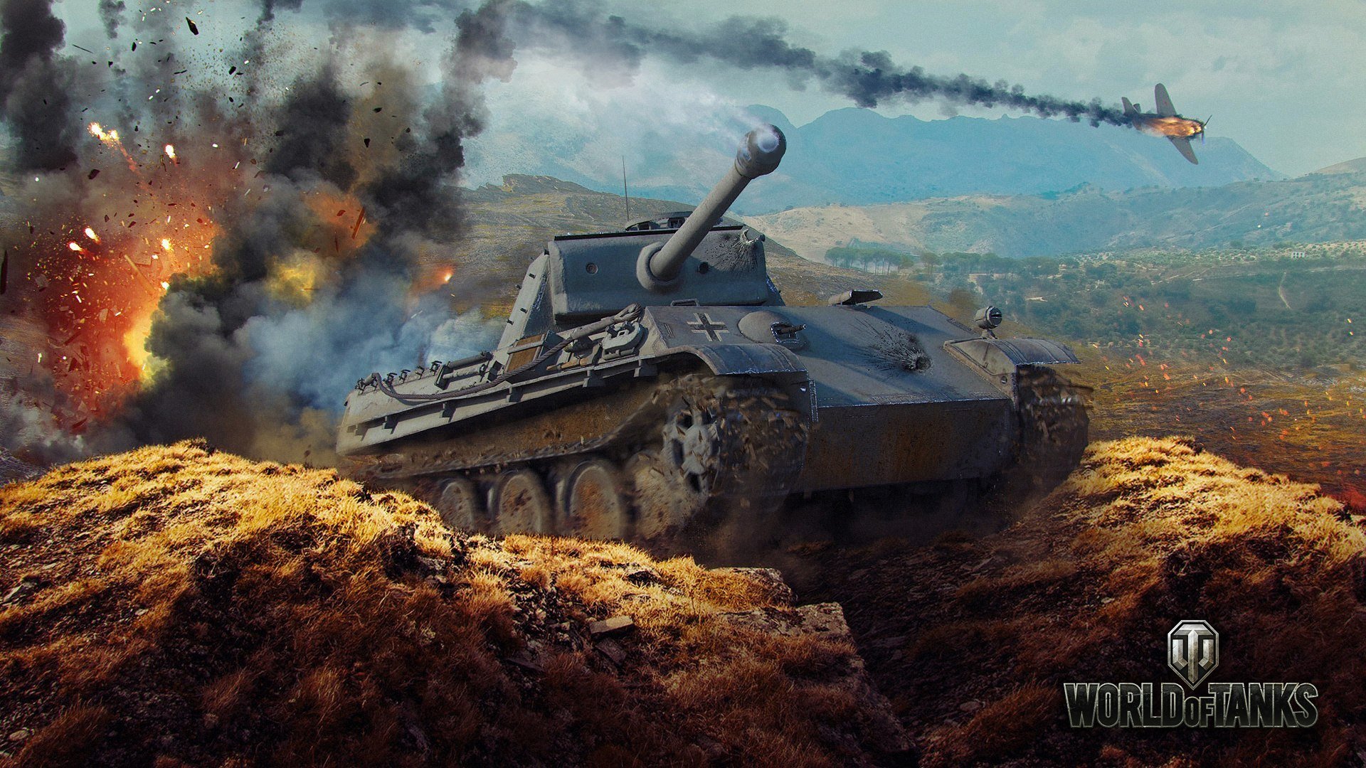 wot wallpapers 1920x1080,tank,combat vehicle,strategy video game,pc game,vehicle