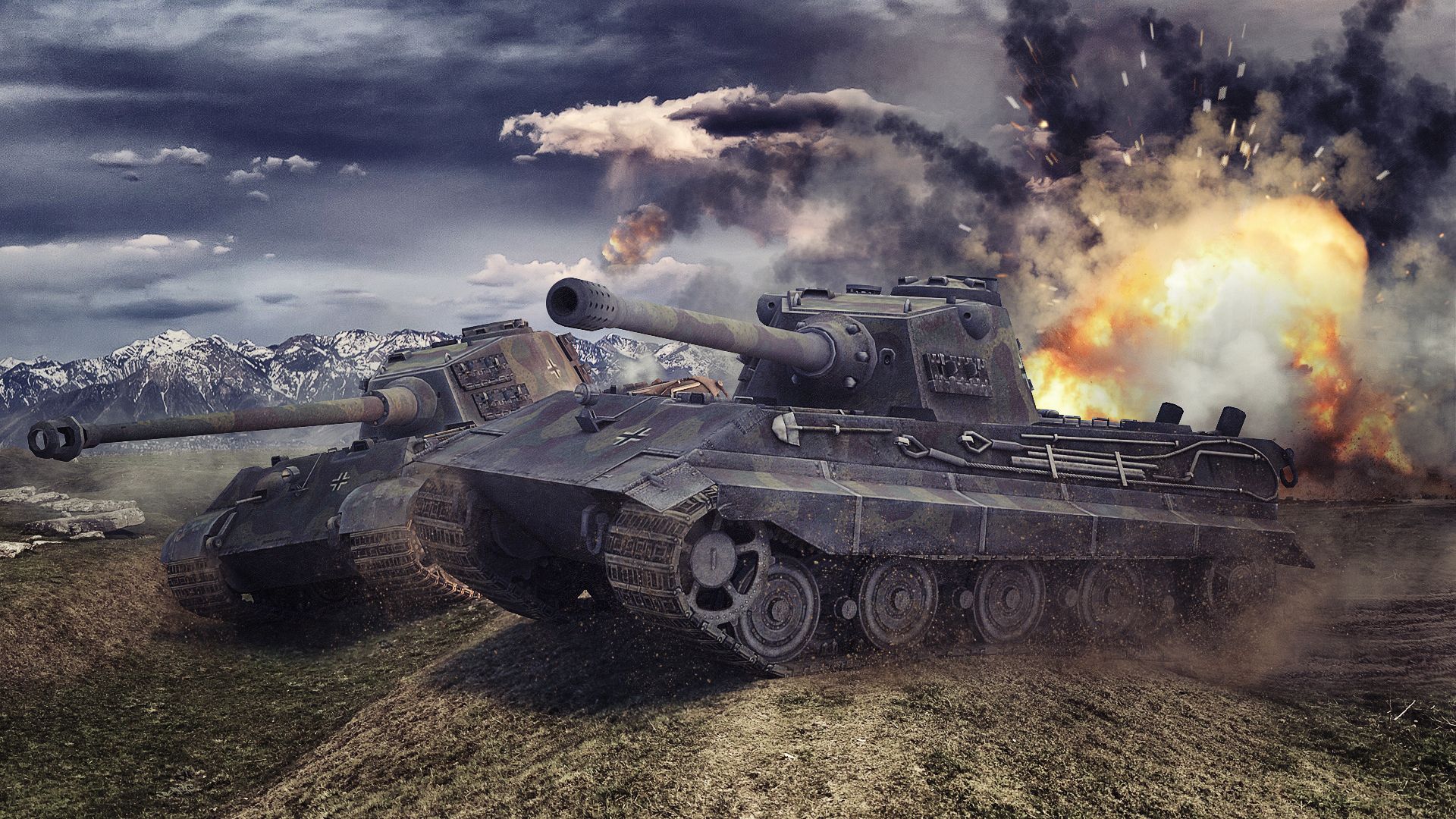 world of tanks blitz wallpaper,combat vehicle,tank,vehicle,pc game,self propelled artillery