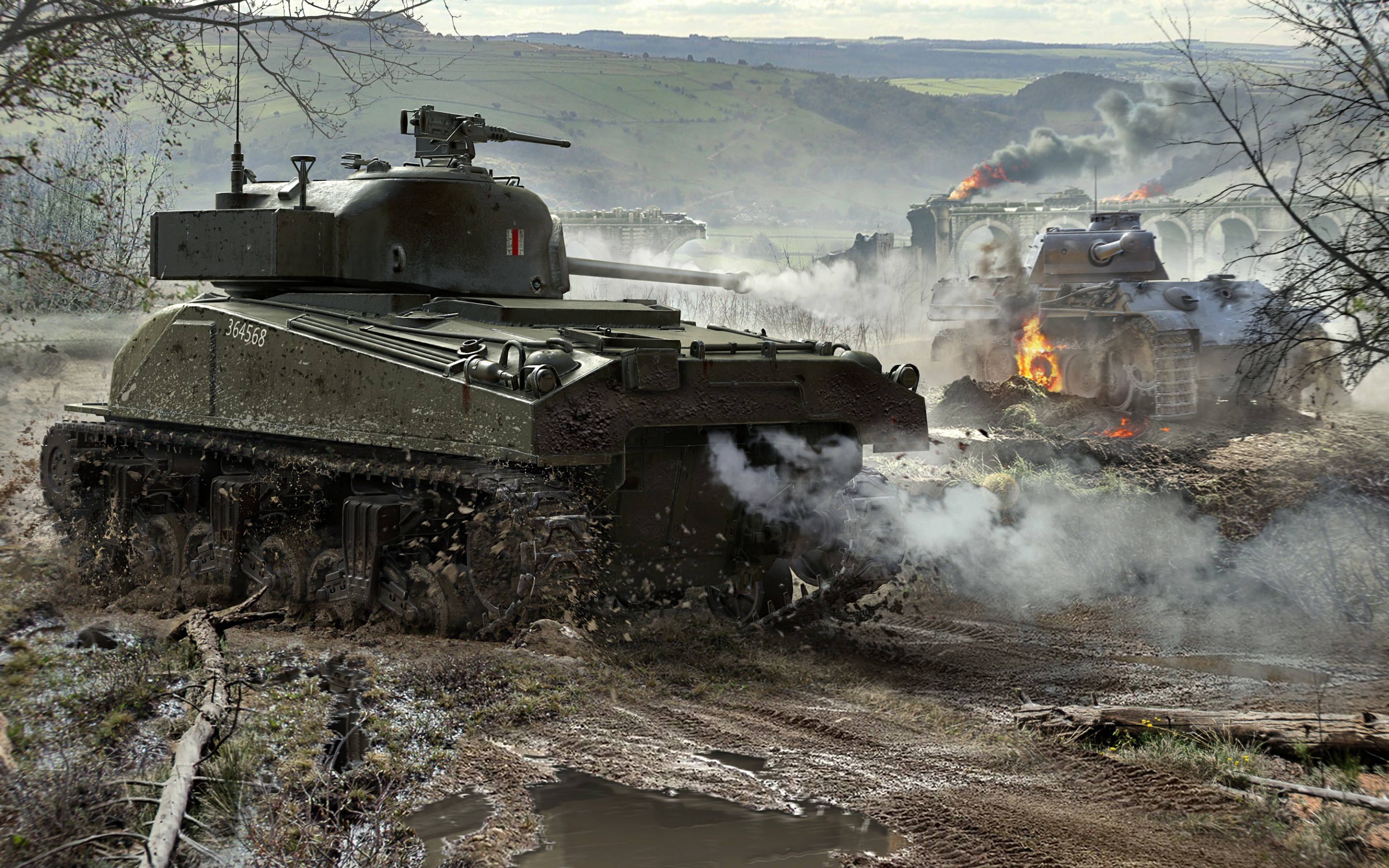 world of tanks wallpaper 1920x1080,tank,combat vehicle,vehicle,churchill tank,military vehicle
