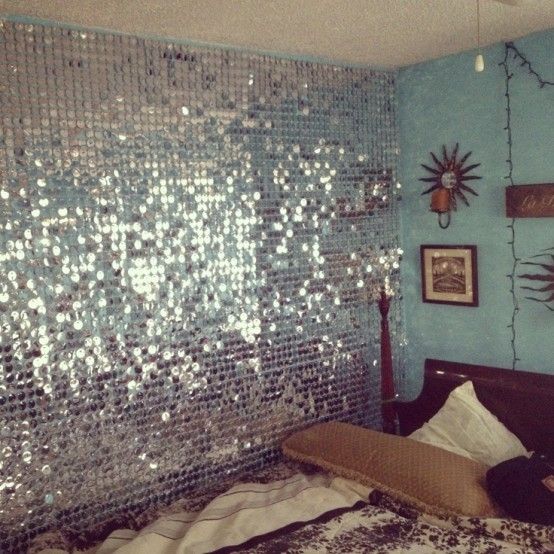 glitter wallpaper bedroom ideas,wall,tile,room,property,interior design