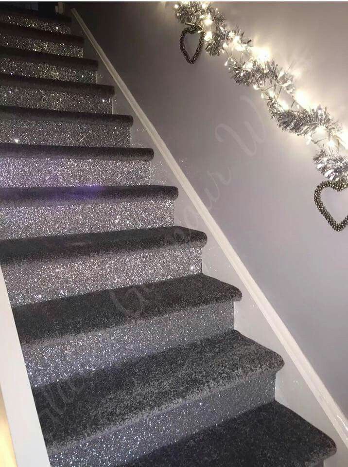 glitter wallpaper bedroom ideas,stairs,property,handrail,room,home
