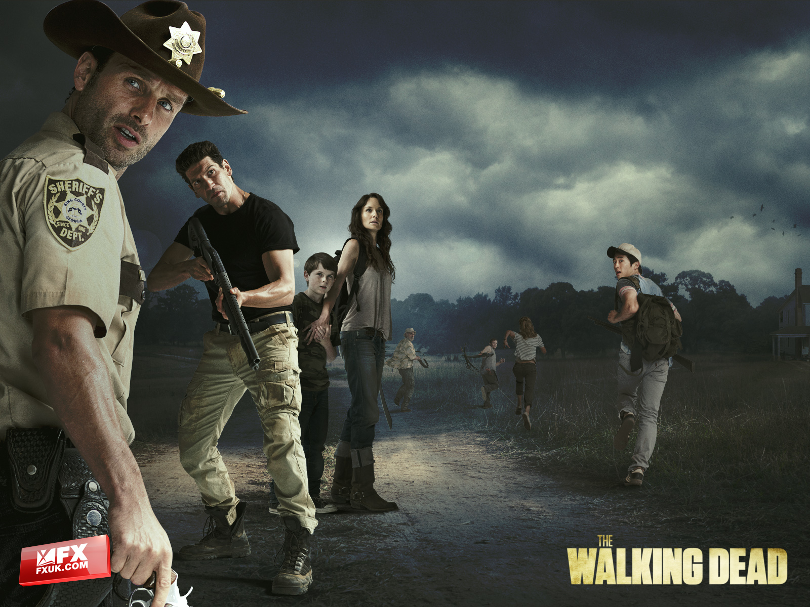 wallpaper de the walking dead,movie,photography