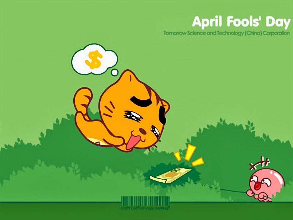 april fool wallpaper,animated cartoon,cartoon,grass,organism,illustration
