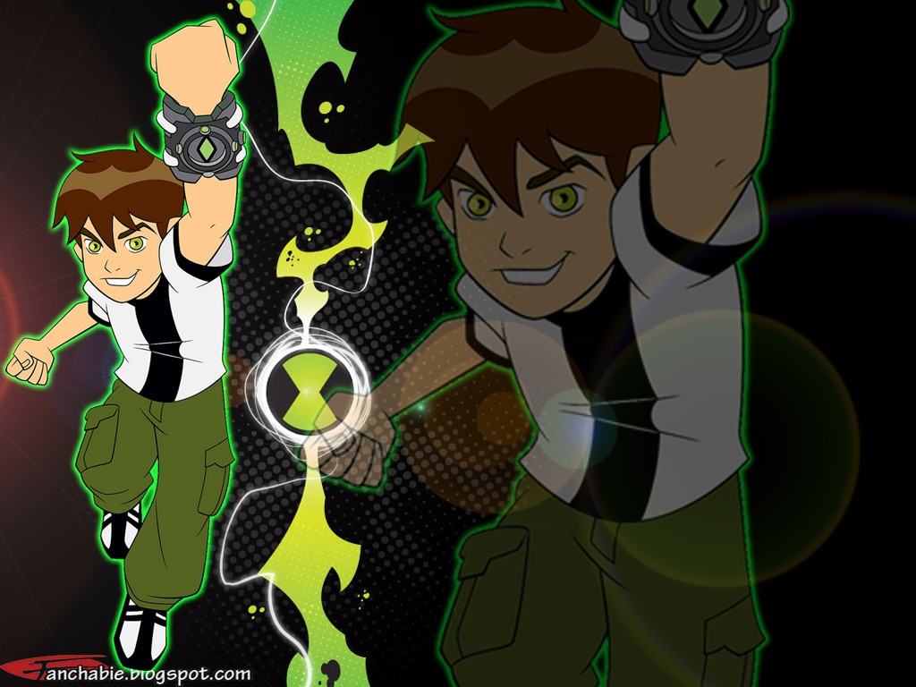 fondo de pantalla de ben 10 omniverse,dibujos animados,verde,personaje de ficción,ficción,ilustración