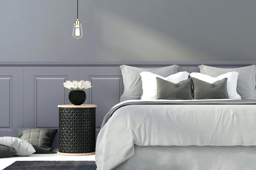 dado rail wallpaper,bed,furniture,bedroom,white,room (592057) WallpaperUse