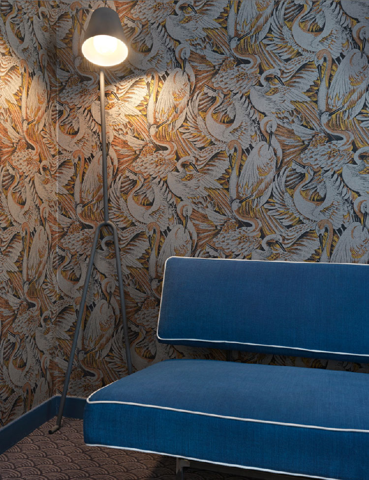 hotel wallpaper designs,blue,wall,lighting,wallpaper,room