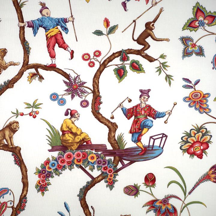chinoise tapete,muster,design,textil ,illustration,kunst