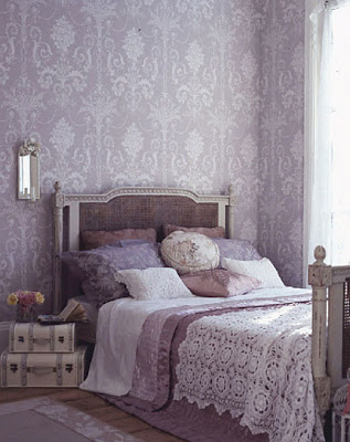 josette wallpaper,bedroom,furniture,bed,room,wall