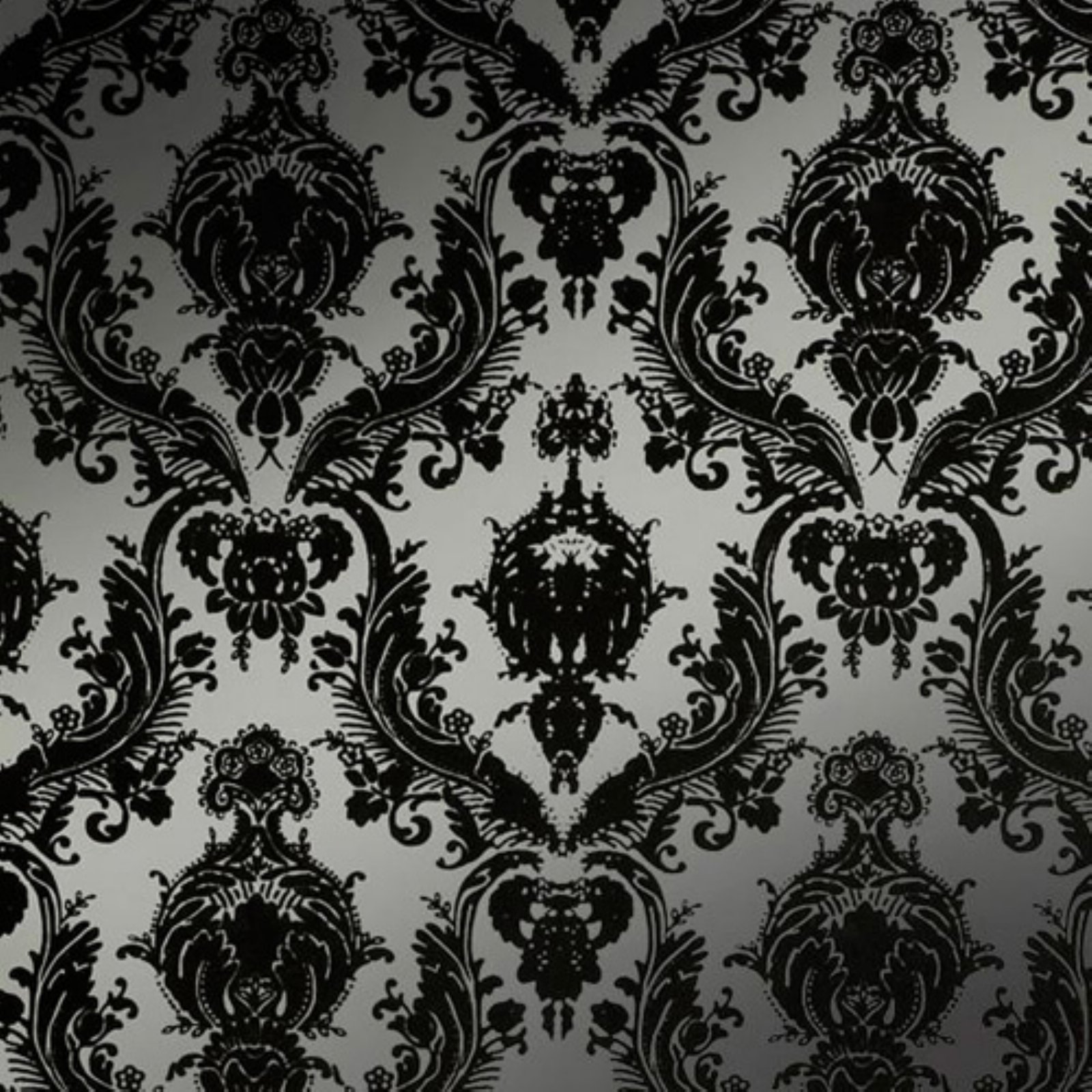 metallic damask wallpaper,pattern,black,visual arts,design,wallpaper