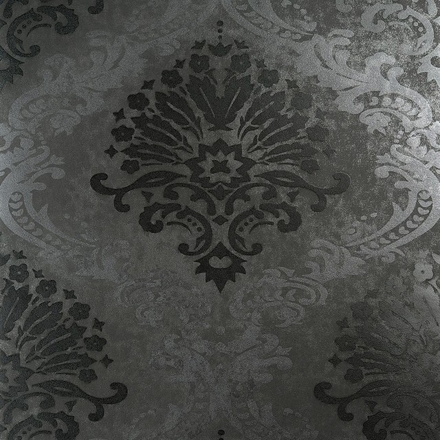 metallic damask wallpaper,black,pattern,textile,wallpaper,design
