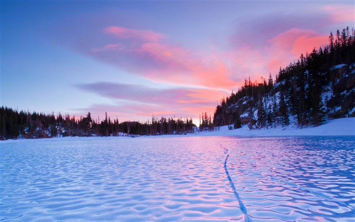 mittlere tapete,himmel,natur,schnee,winter,natürliche landschaft