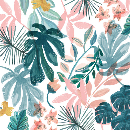 열대 배경 tumblr,무늬,잎,식물,꽃,디자인