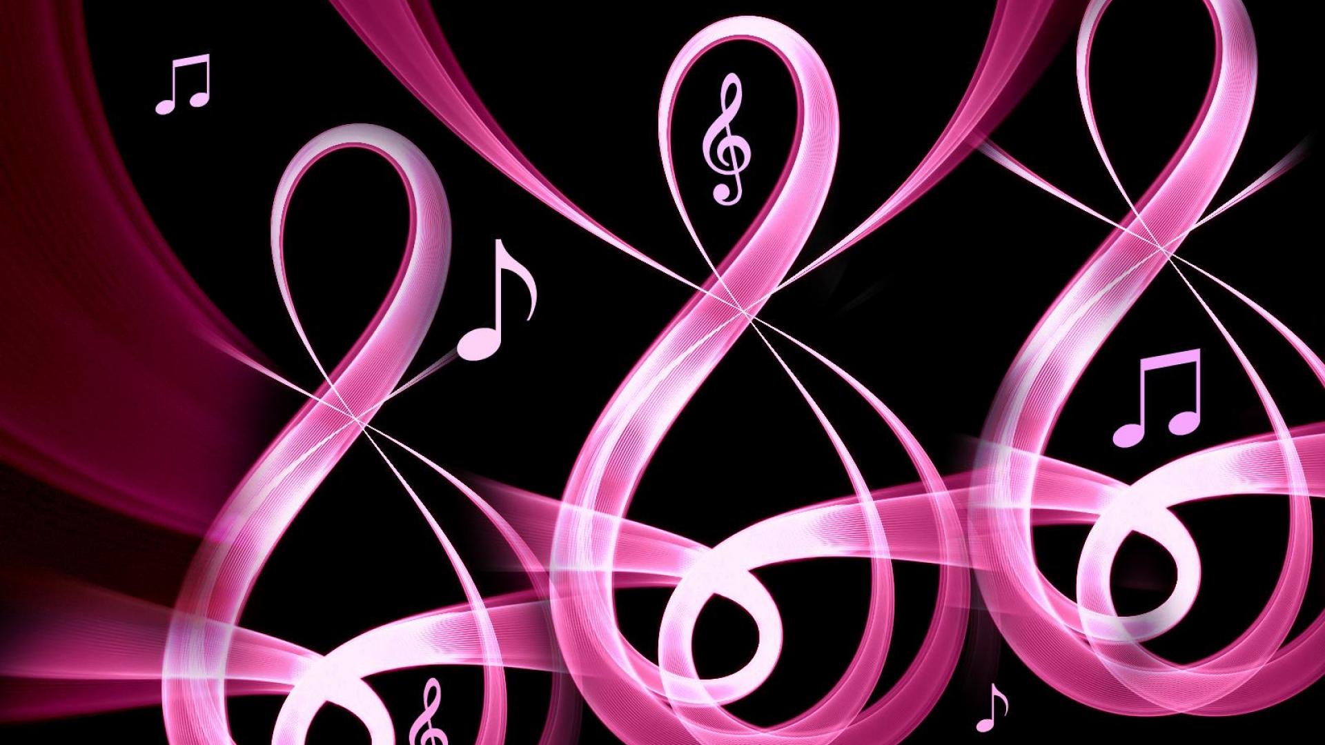 music notes wallpaper hd,pink,text,graphic design,pattern,font