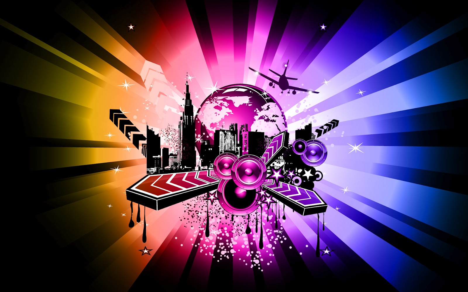 wallpaper musique,purple,violet,graphic design,illustration,disco