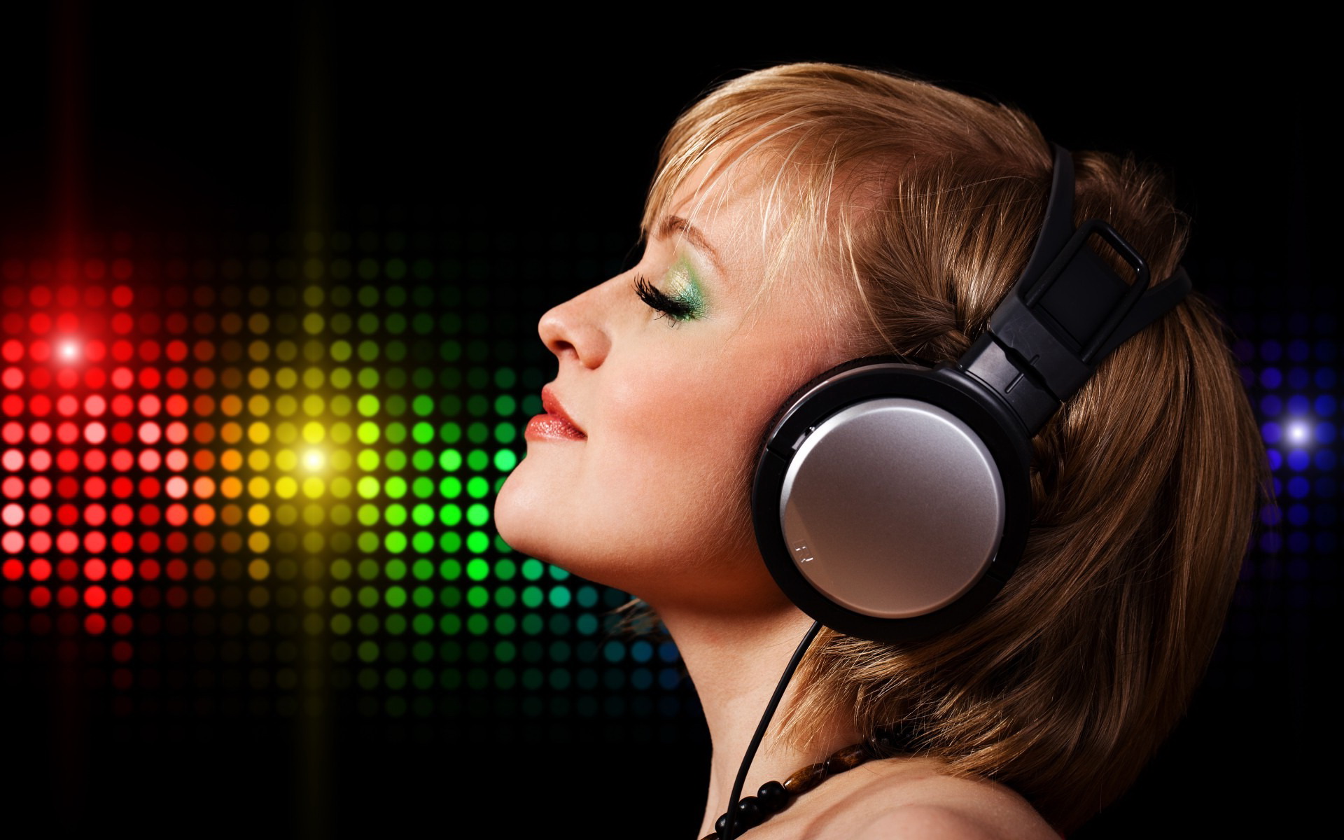 music girl wallpaper,headphones,audio equipment,ear,gadget,hearing