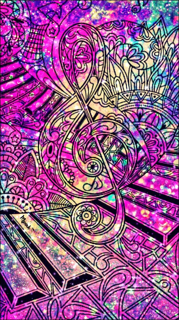 cute music wallpapers,psychedelic art,purple,pattern,violet,visual arts