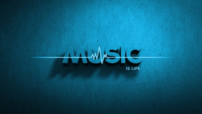 music is life wallpaper,text,font,logo,graphics,calligraphy