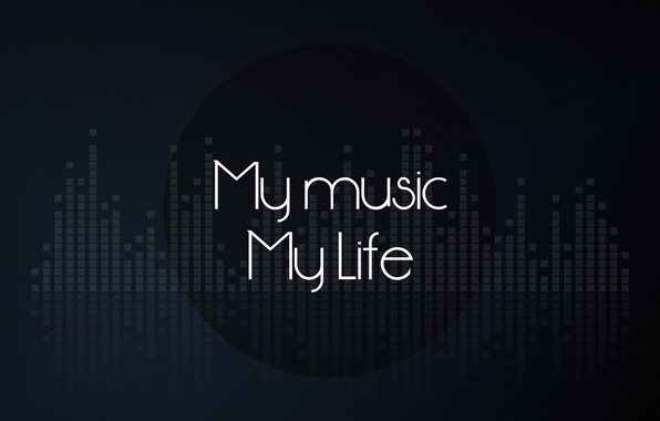 music is life wallpaper,text,font,black,logo,graphic design