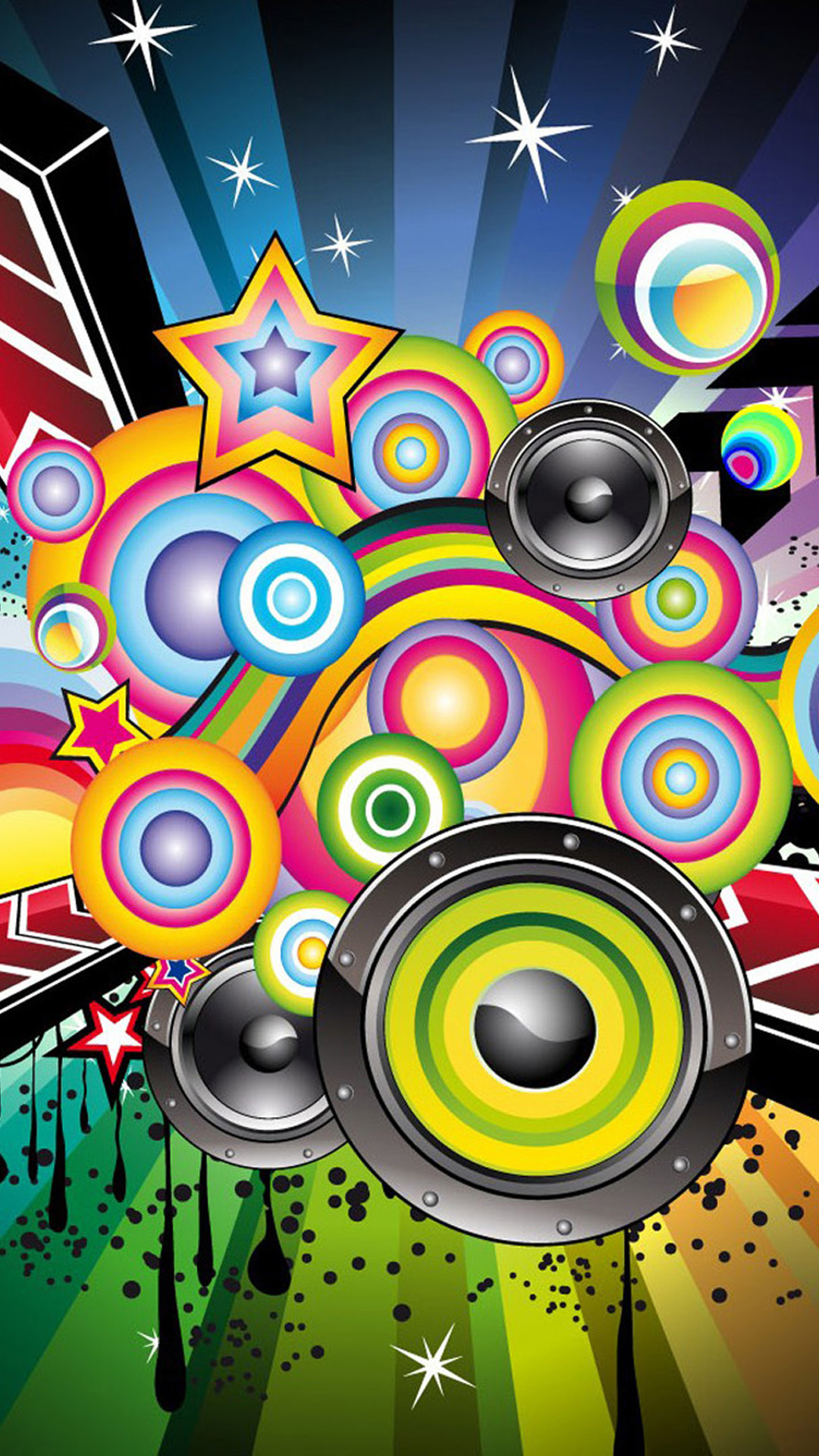 hd music wallpapers for android,psychedelic art,graphic design,design,games,circle