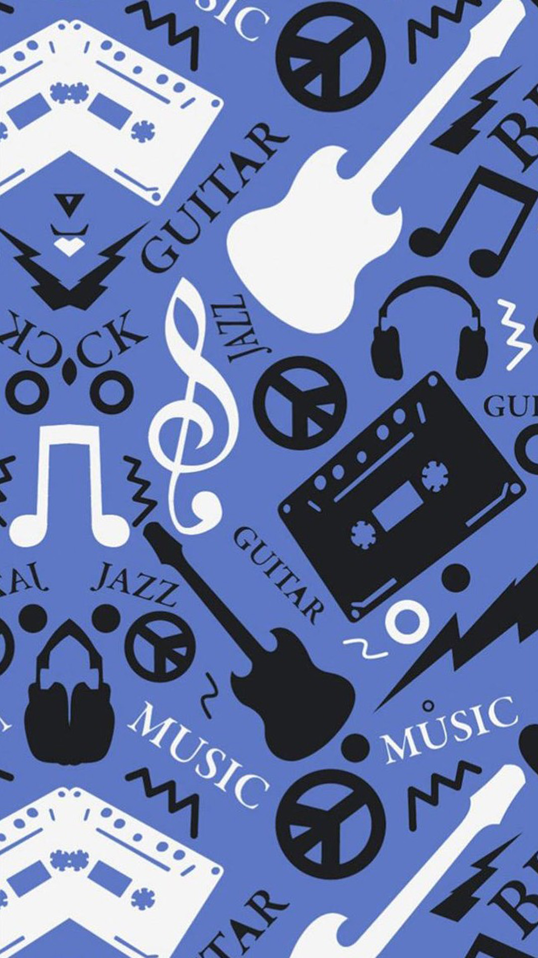 sfondi musicali hd per android,font,design,blu elettrico,manifesto,modello