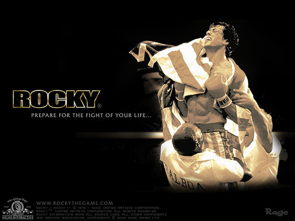rocky balboa wallpaper hd,font,advertising,poster,graphic design,photography