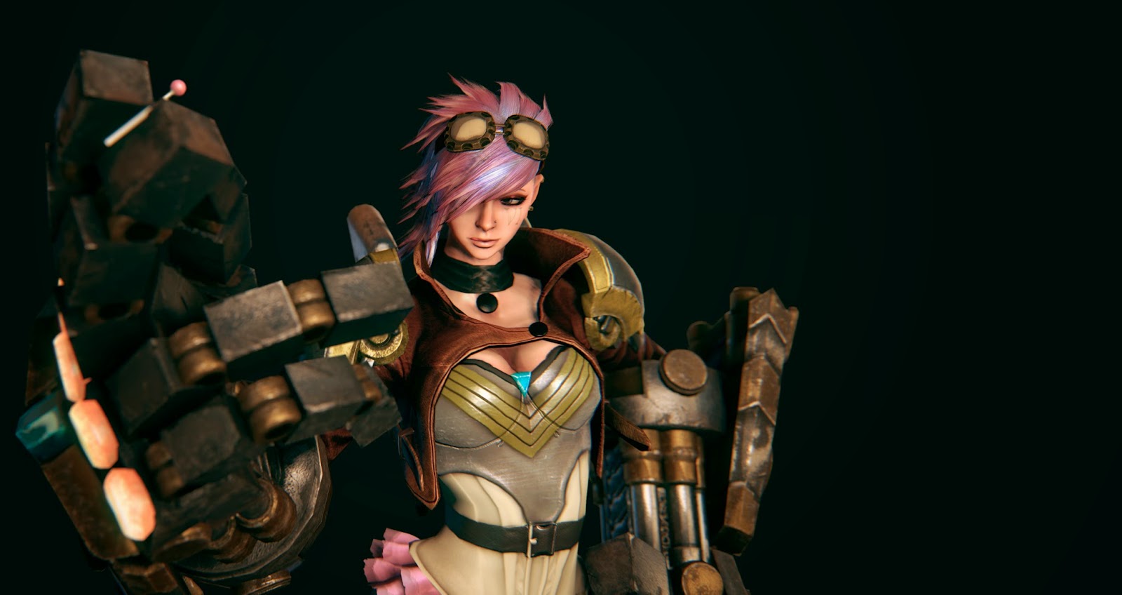 Vi League Of Legends Wallpaper - League Of Legend Champion Vi- WallpaperUse