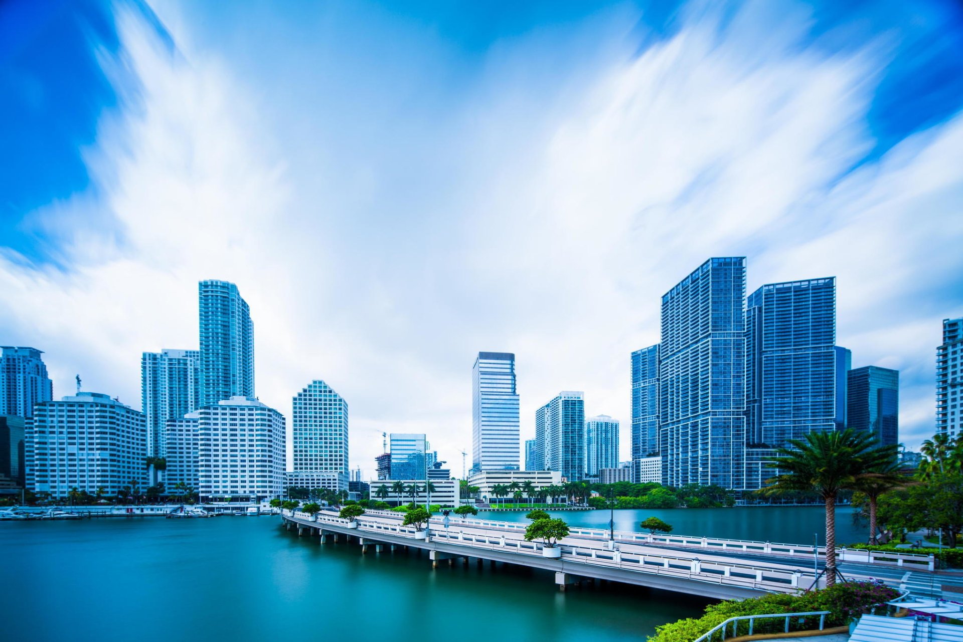 fond d'écran miami hd,zone métropolitaine,paysage urbain,ville,jour,ciel