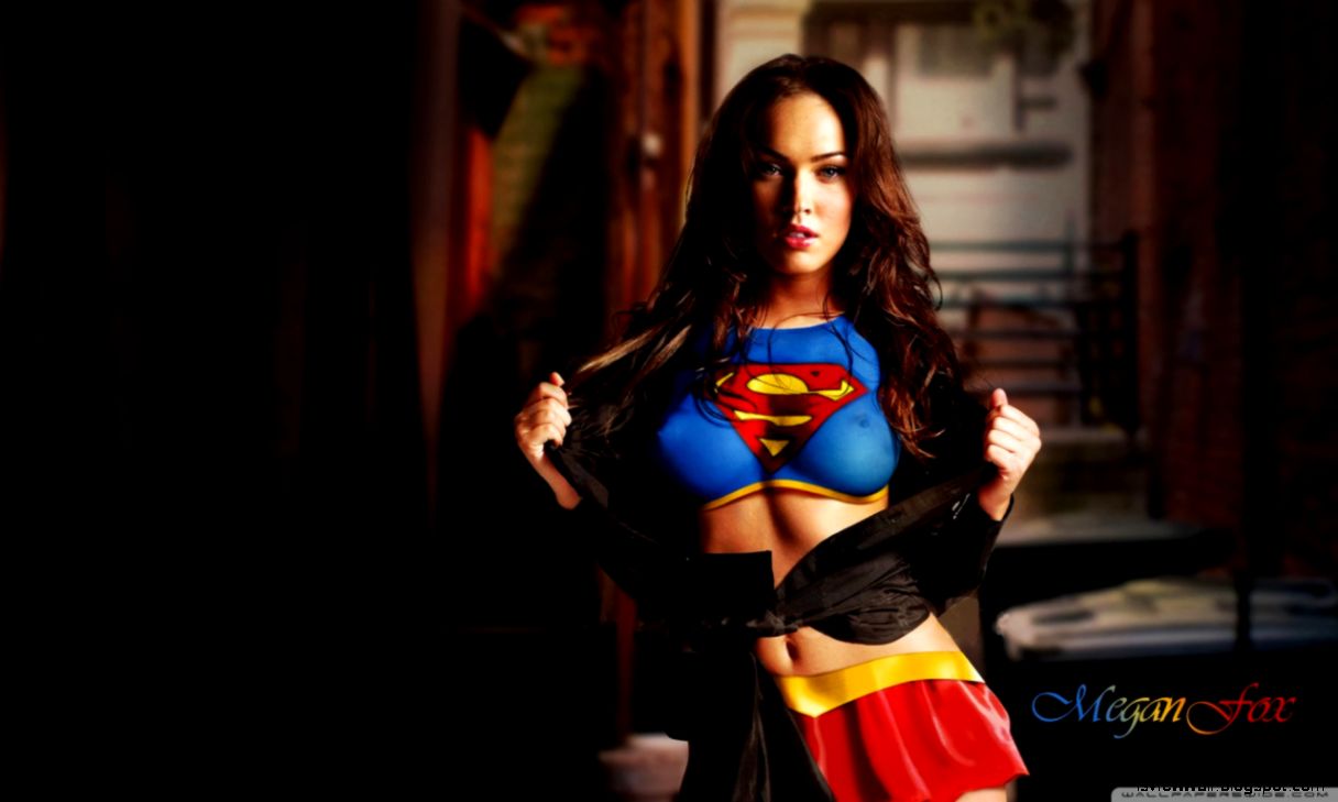 megan fox supergirl wallpaper,superhero,fictional character,wonder woman,justice league,superman