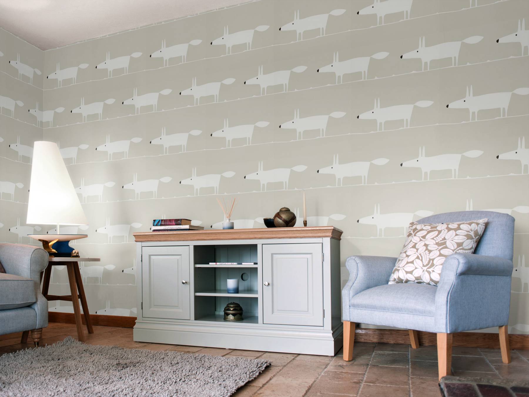 scion fox wallpaper,room,furniture,wall,property,interior design