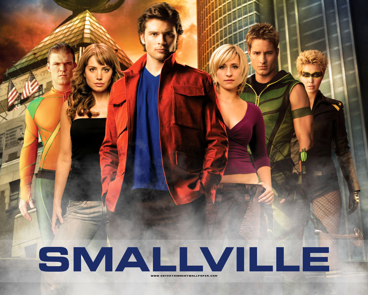 smallville wallpaper,movie,poster,musical,television program,fictional character