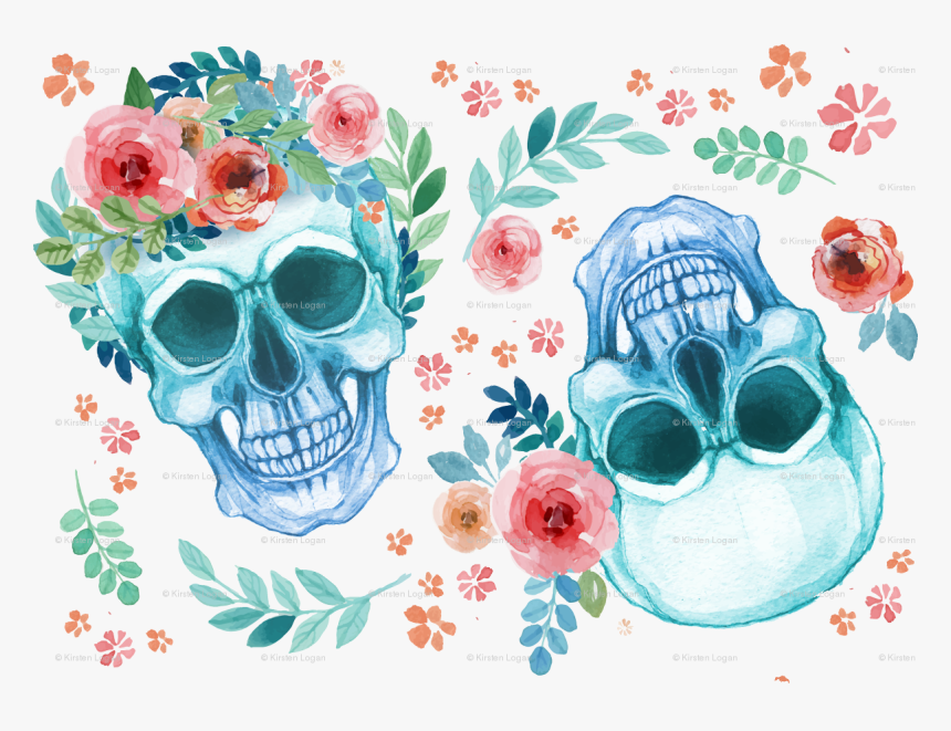 fond d'écran de crâne,aqua,illustration,crâne,os,turquoise