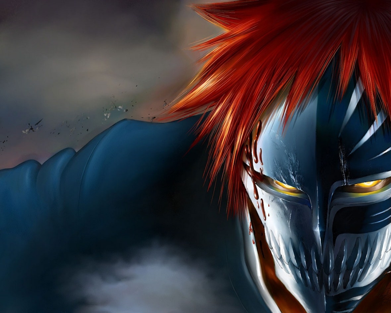 bleach wallpaper,cg artwork,anime,sky,fictional character,illustration