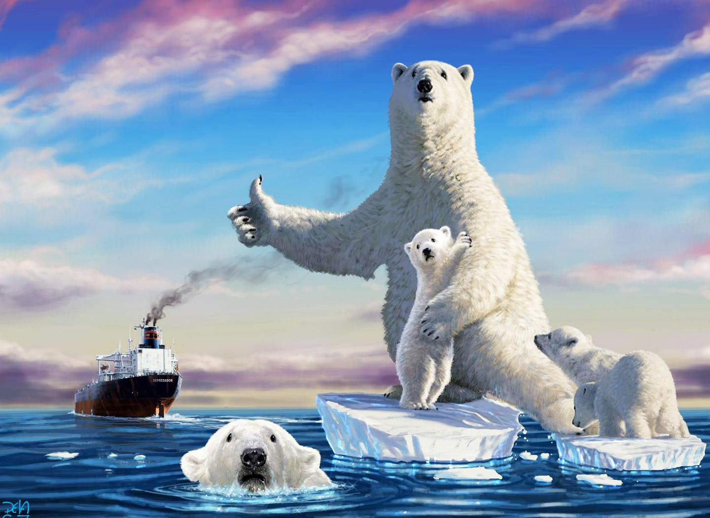 funny wallpapers,polar bear,bear,polar ice cap,polar bear,arctic ocean