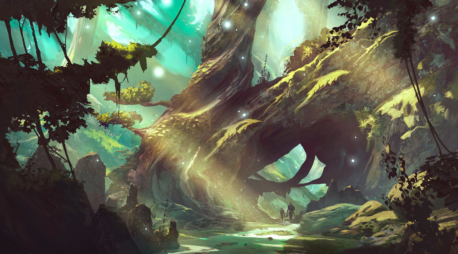 fantasy wallpaper,action adventure game,nature,cg artwork,natural environment,adventure game