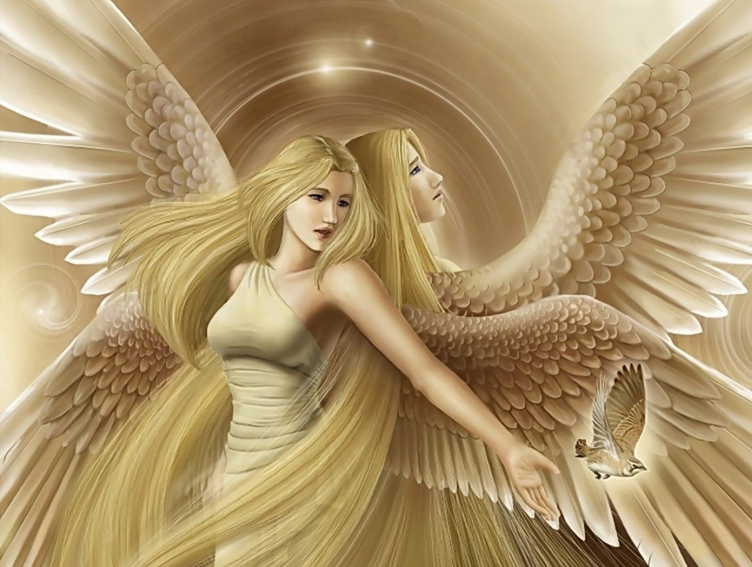 天使の壁紙,天使,cgアートワーク,羽,架空の人物,神話