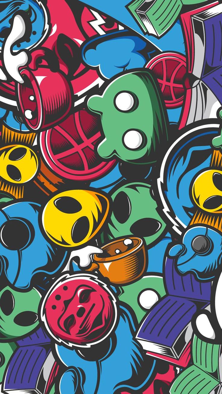 graffiti wallpaper,cartoon,modern art,art,design,illustration