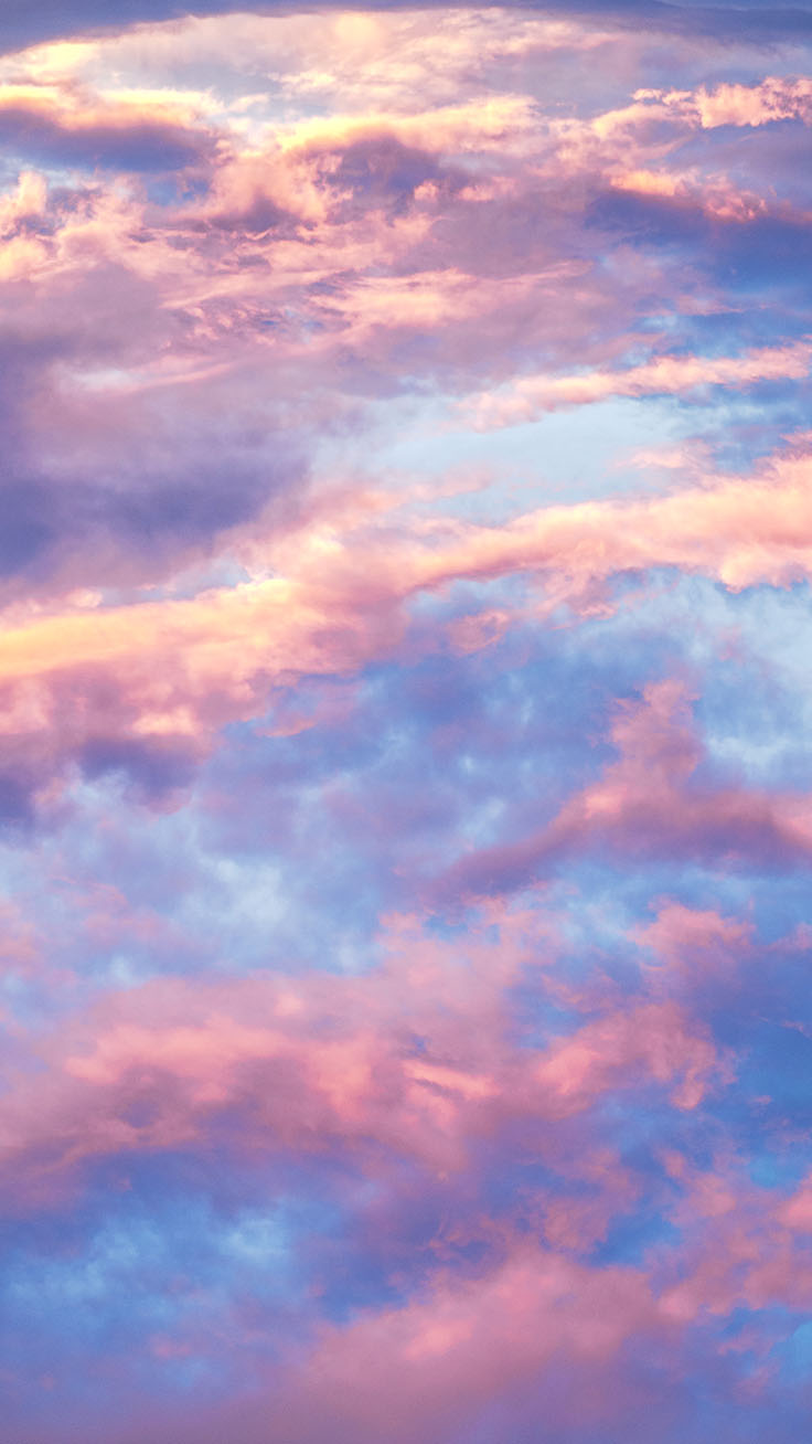 雲の壁紙,空,雲,昼間,残照,青い