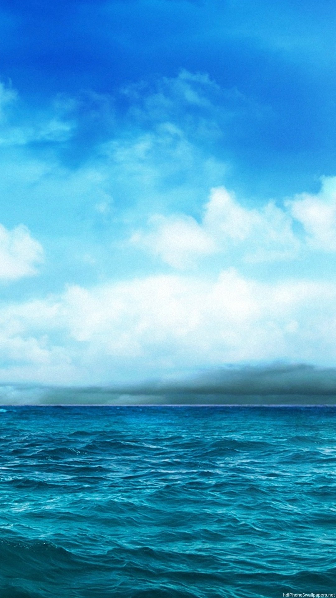 ozean tapete,himmel,blau,gewässer,meer,horizont