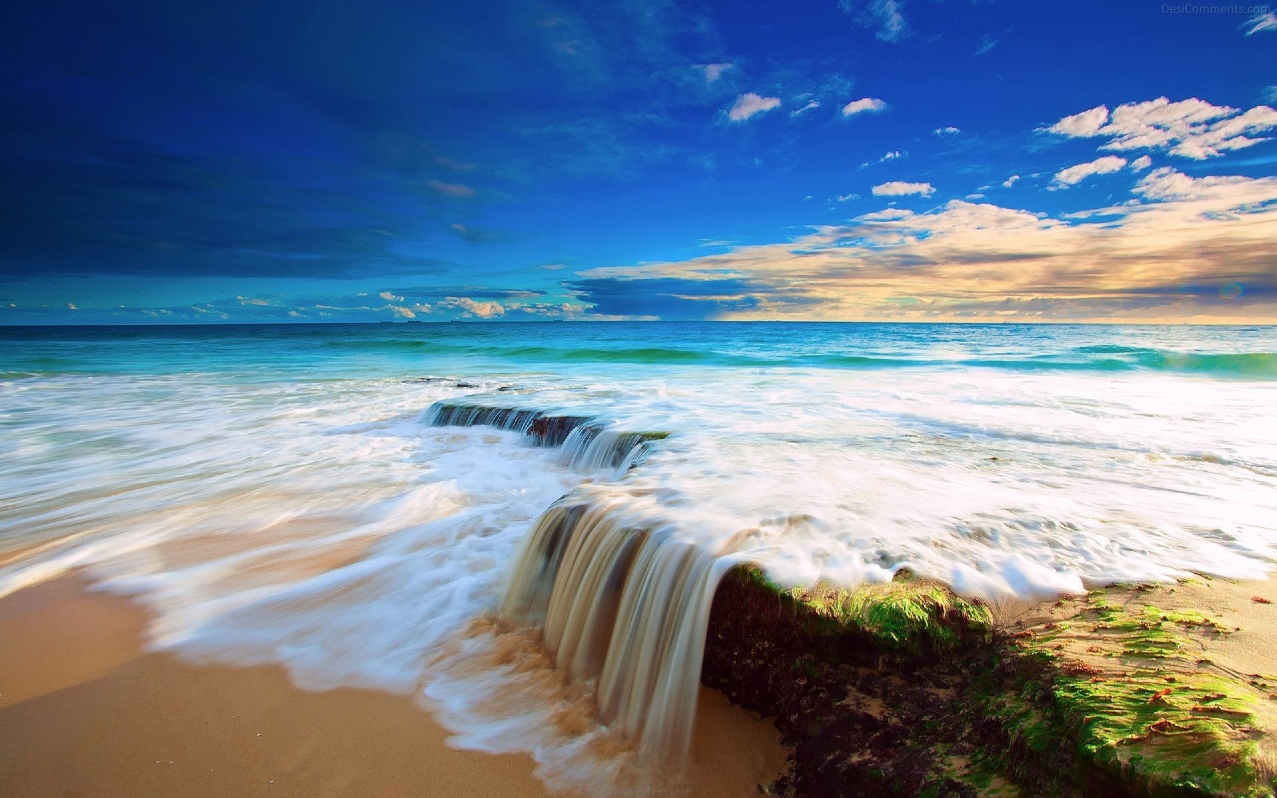 ocean wallpaper,body of water,nature,sky,wave,natural landscape
