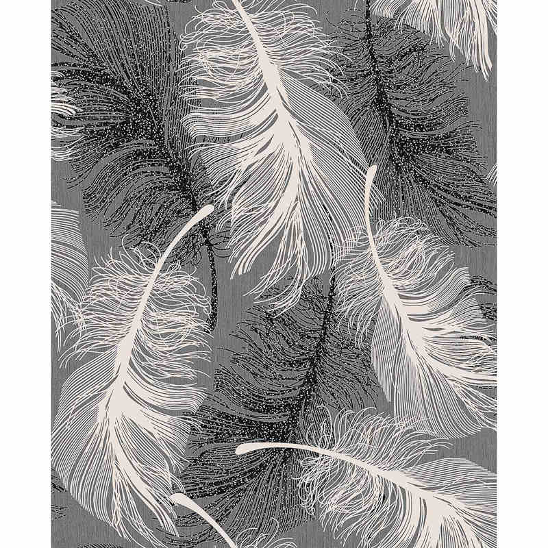 black and white wallpaper,feather,leaf,black and white,branch,tree