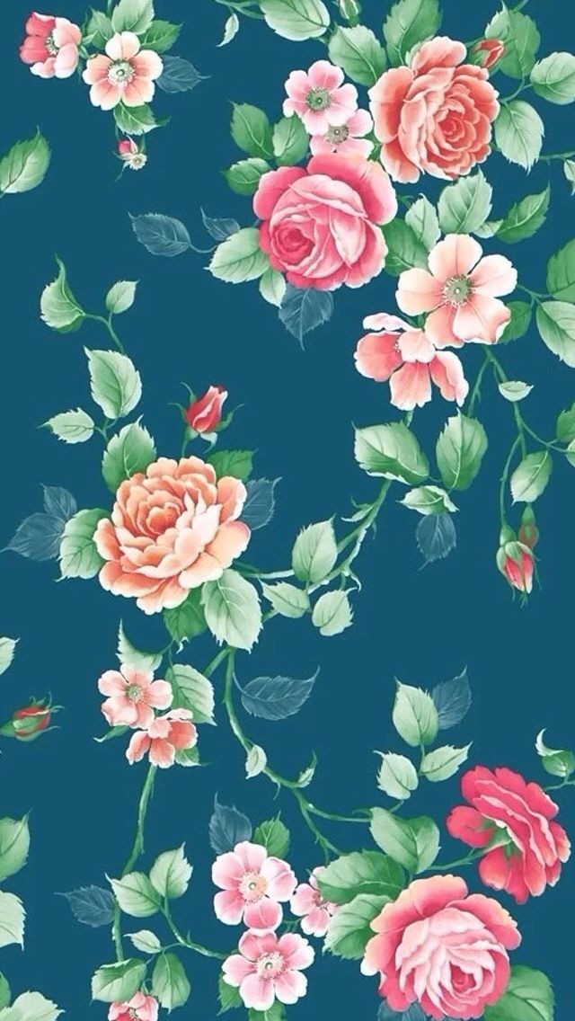 floral wallpaper,pink,pattern,garden roses,green,rose