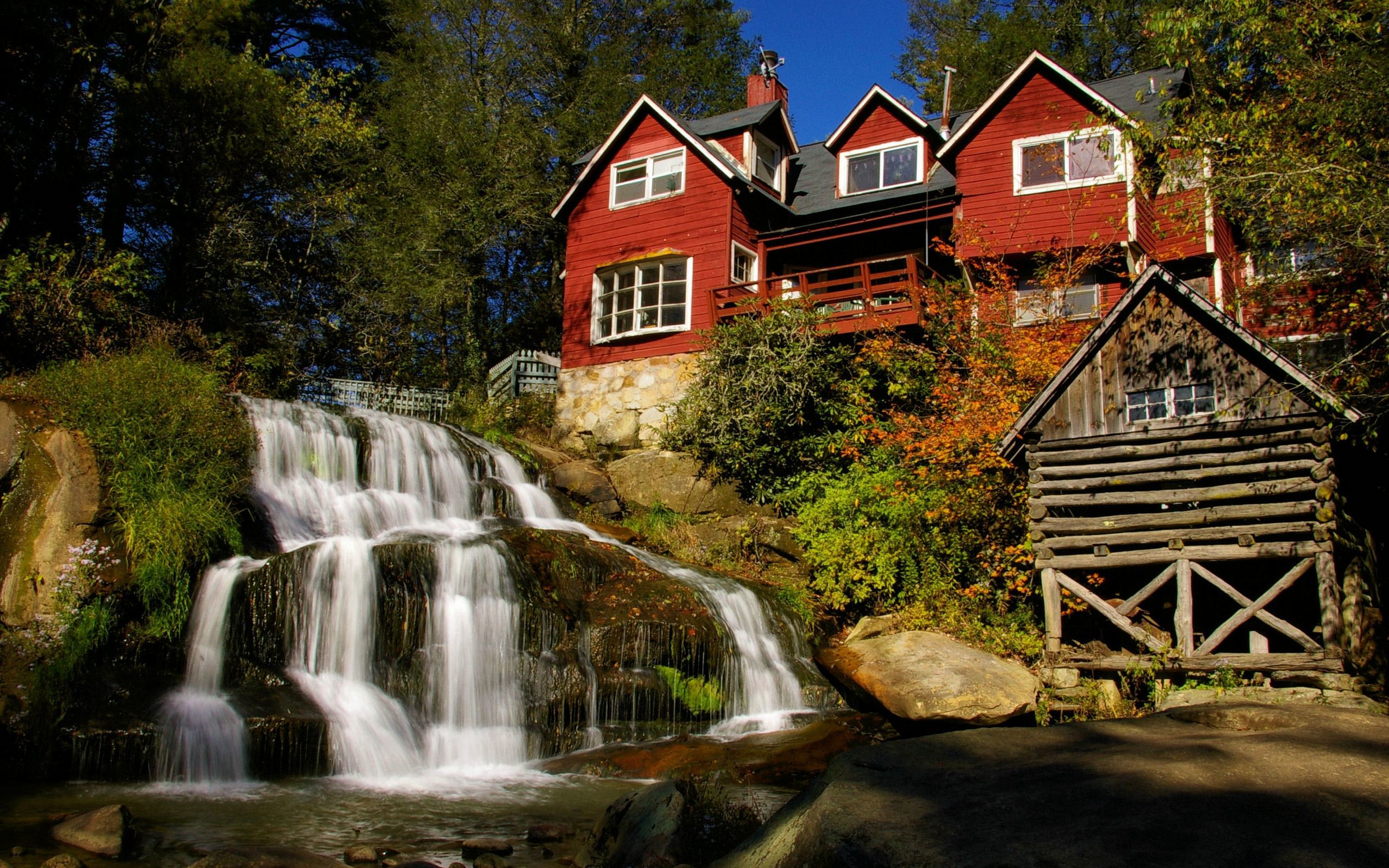 haustapete,natürliche landschaft,natur,gewässer,wasser,wasserfall