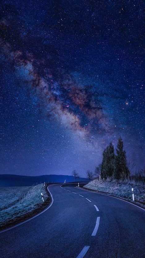 fond d'écran de nuit,ciel,route,bleu,atmosphère,paysage naturel