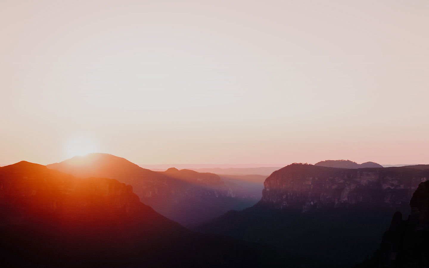 laptop wallpaper,himmel,berg,morgen,sonnenaufgang,horizont