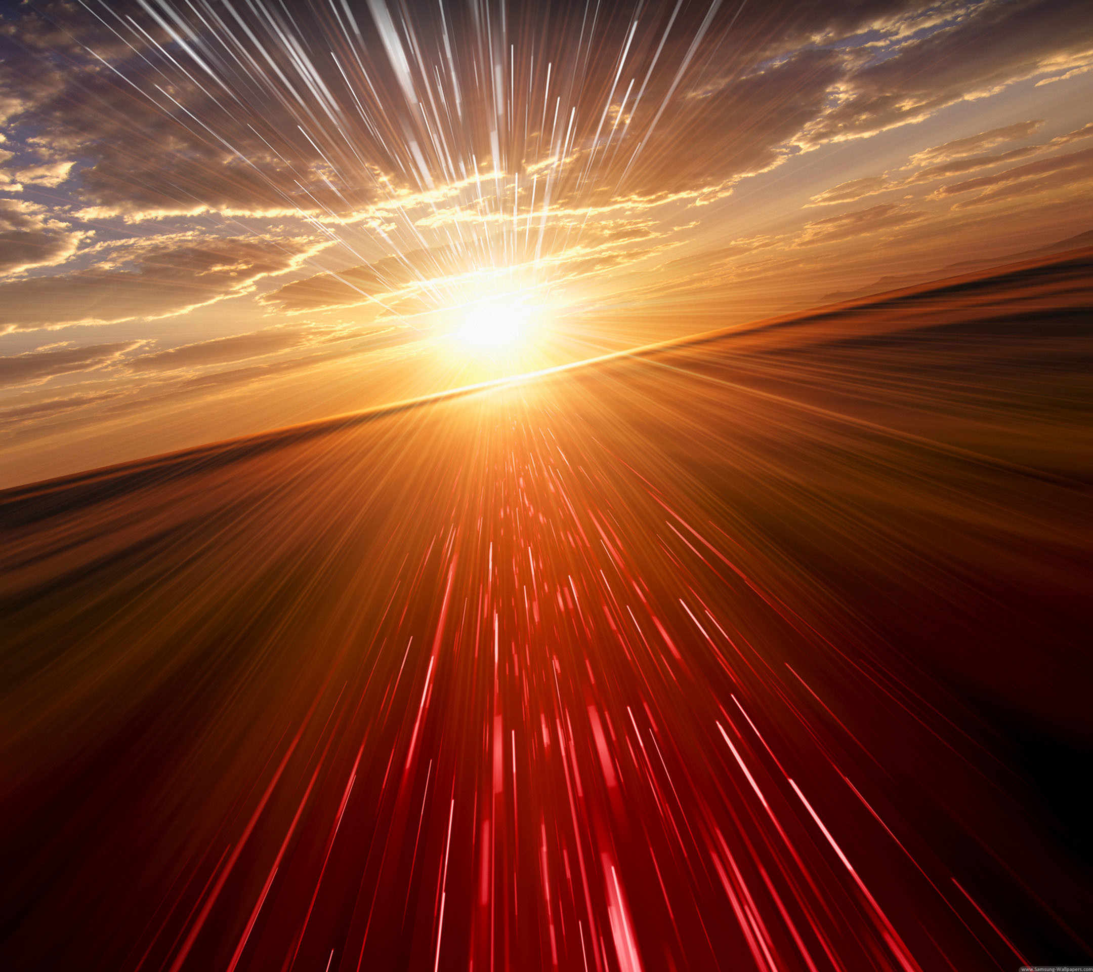 fondo de pantalla de bloqueo genial,cielo,naturaleza,ligero,horizonte,rojo